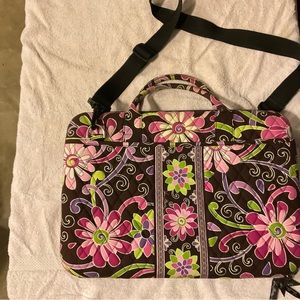 Vera Bradley hard shell computer bag! Excellent condition!
